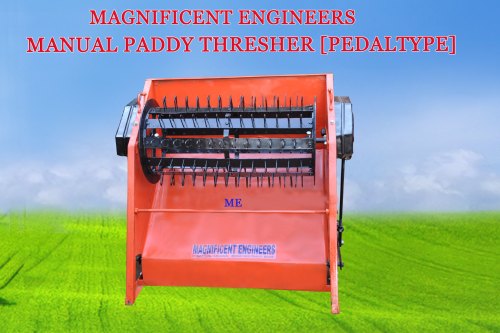 Pedal Operated Paddy Thresher