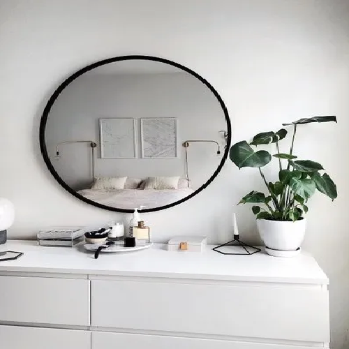 figured glass Fancy Bathroom Mirror Manufacturer