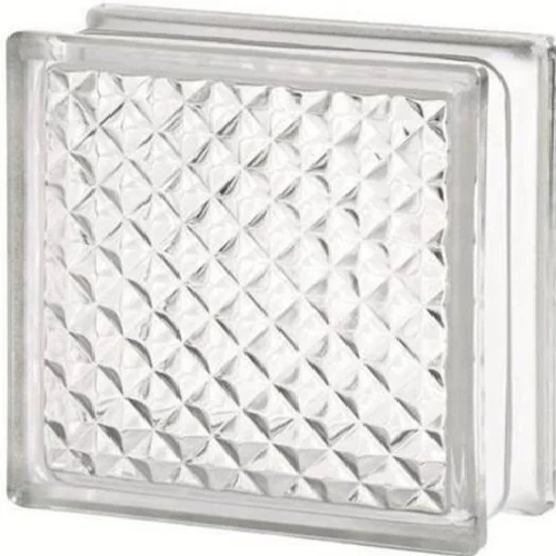 Glass Bricks, Color CLEAR MULTI COLOUR Nilkanth Glass And Aluminium