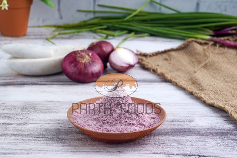 Dehydrated Red Onion Powder, Size : 80 to 120 mesh