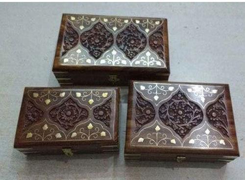 Junglewood Decorative Wooden Box, Feature : Attractive Packaging, Handmade