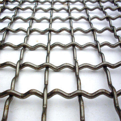 Iron Double Crimped Wire Mesh, Grade : AISI, ASTM
