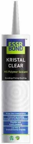 ESSRBOND Kristal Clear MS Polymer Sealant, Grade Standard : Chemical Grade