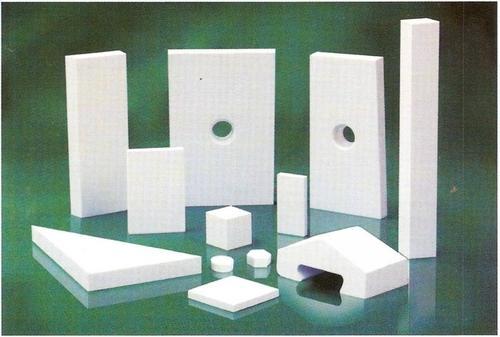 Wear Resistant Ceramic Liner, for Industrial, Color : White