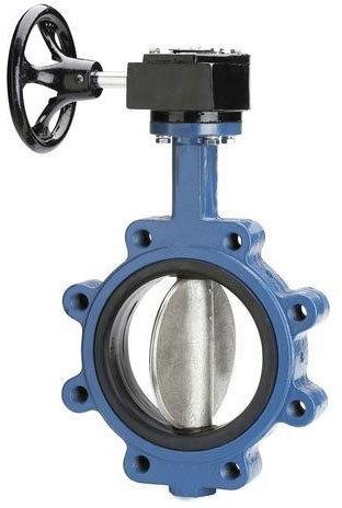 12 psi Cast Iron Butterfly Valve, Power : Manual