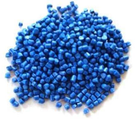 Blue PP Granules, for Injection Molding, Plastic Carats
