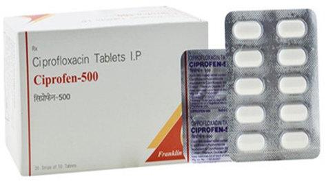 Ciprofen 500 Ciprofloxacin Tablets, Prescription : Prescription