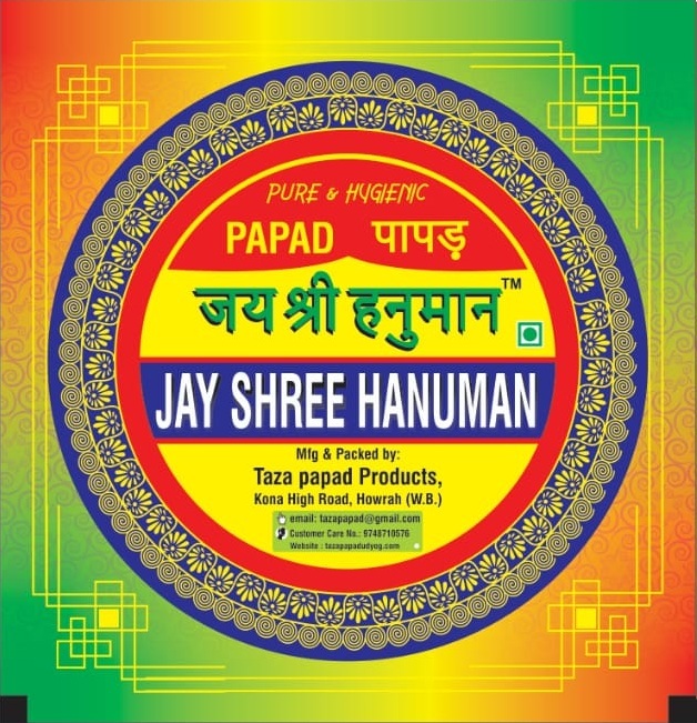 Jai Shree Hanuman Papad, Packaging Type : Plastic Pouch