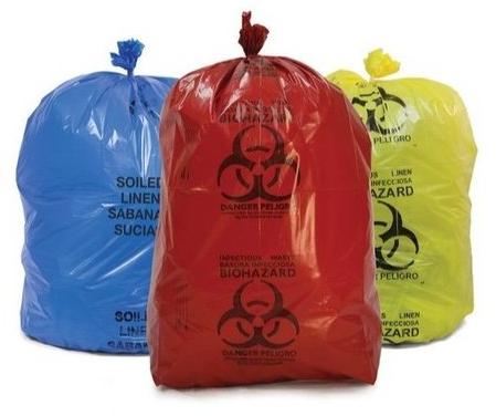 Corn Starch Plain Compostable Garbage Bag, Color : multiple Color