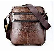 Leather Mens Sling Bag, Strap Type : Adjustable