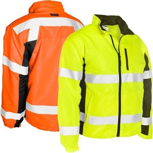 Polyester High Visibility Clothing, Size : Large