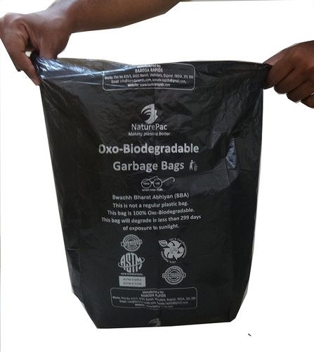 Plastic Oxo Biodegradable Garbage Bag, Size : Medium, Small, Large
