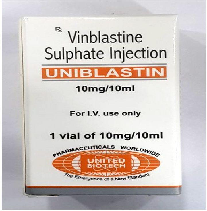 Uniblastin 10mg Injection - Oncology Drug - Anti Cancer Drug