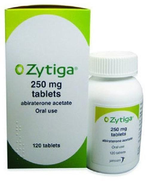 Zytiga 250mg Tab 120's - Oncology Drug - Anti Cancer Drug