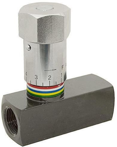 hydraulic flow control valve