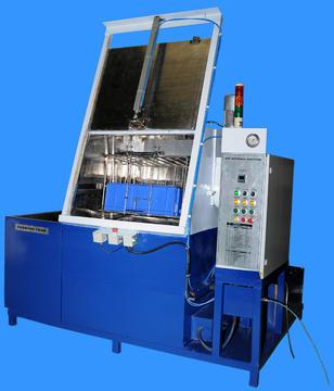 Bin Cleaning Machine, Loading Type : Front Loading