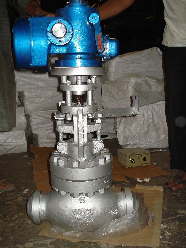 Industrial globe valves, Color : grey