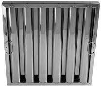 Polished Stainless Steel Kitchen hood Filter, Color : Silver