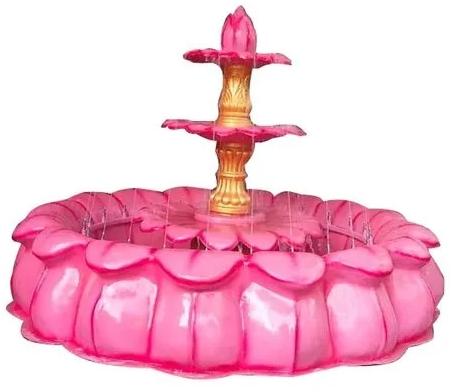FRP Pink Fountain
