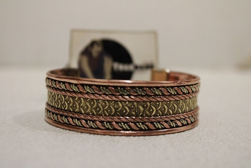 copper brass cuff bracelet