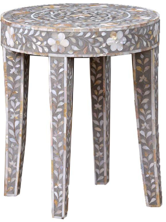 Handmade Mother Of Pearl Inlay Table, For Home, Hotel, Office, Restaurent, Feature : Attractive Designs