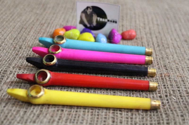 Resin Polish colorful medwakh custom pipe, Feature : Durable, Excellent Durability, Flawless Finish