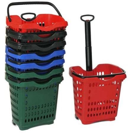 Roller Shopping Basket