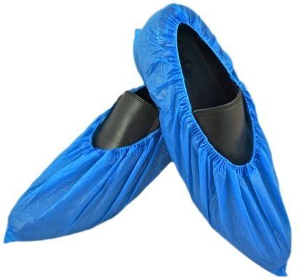 Plastic ESD Shoe Cover, Color : Blue