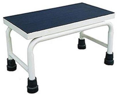 CRC POWER COATED Single Step Stool, Color : IVORY