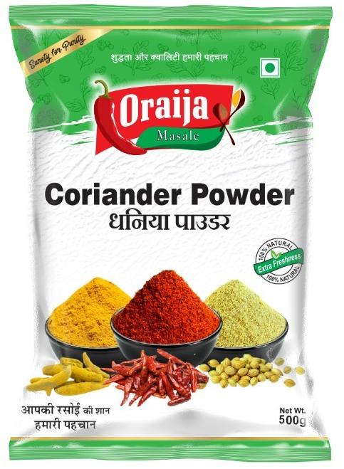 Oraija coriander powder, Packaging Size : 500gm