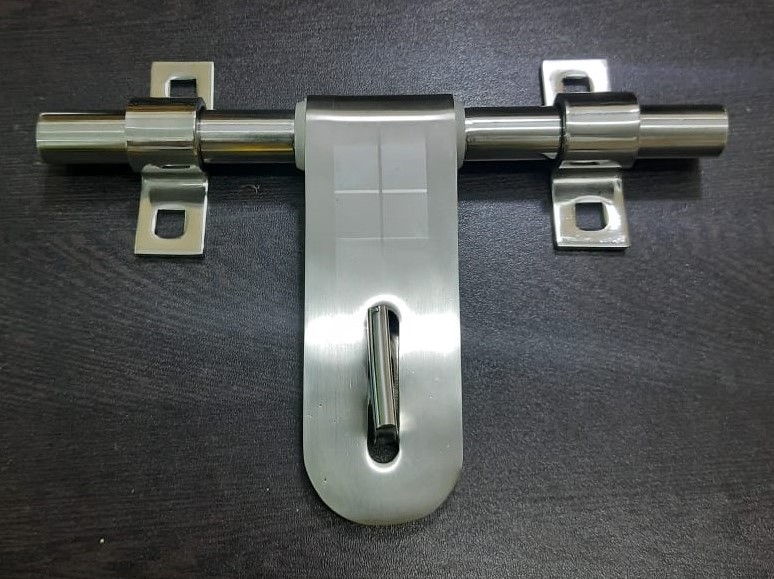 4 Square Stainless Steel Aldrop, for Doors, Feature : Durable, Fine FInished