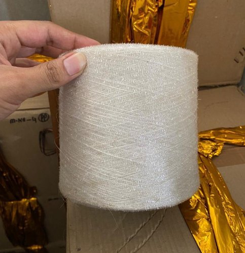 Polyester Feather Yarn, for Knitting, Packaging Type : Carton