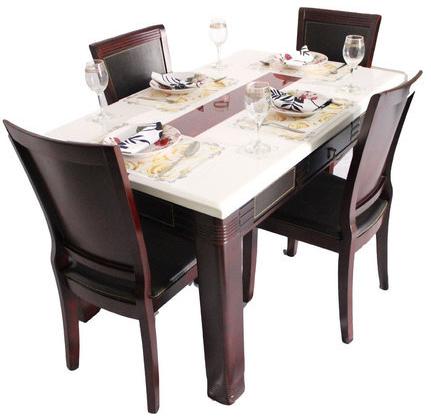 4 Seater Marble Dining Sets