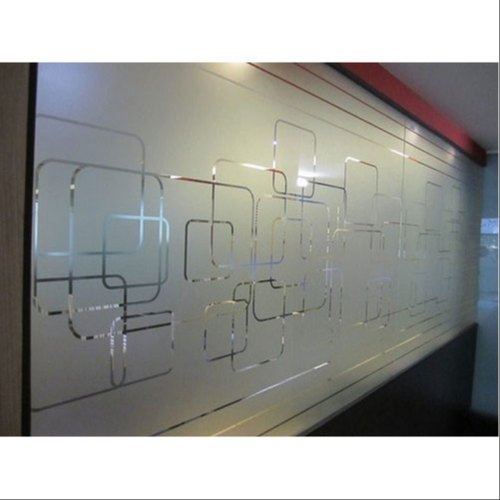 Abstract Glass Films, for Home Decoration, Size : 7*3 Feet