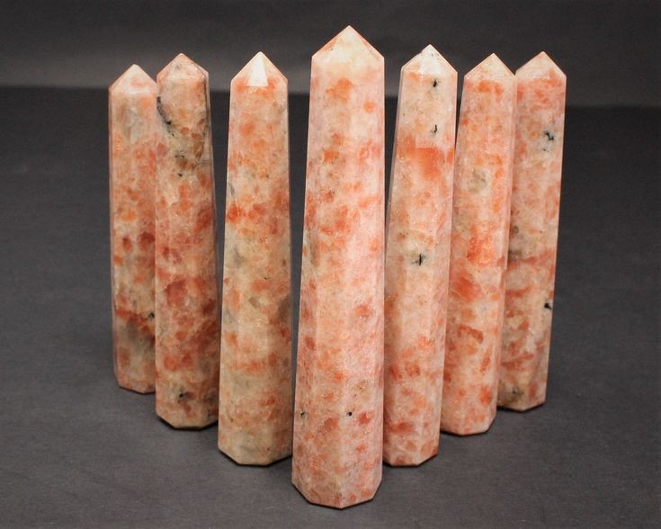 High polished quality obelisk sunstone stone, for Healing