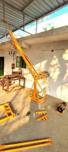 Monkey Hoist Mini Crane, Capacity : 500 kg