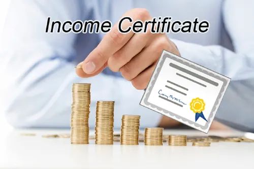Income Certificate Service