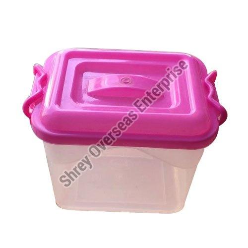 Rectangular Plastic Container Box, for Cosmetic, Personal Care, Pattern : Plain, Printed