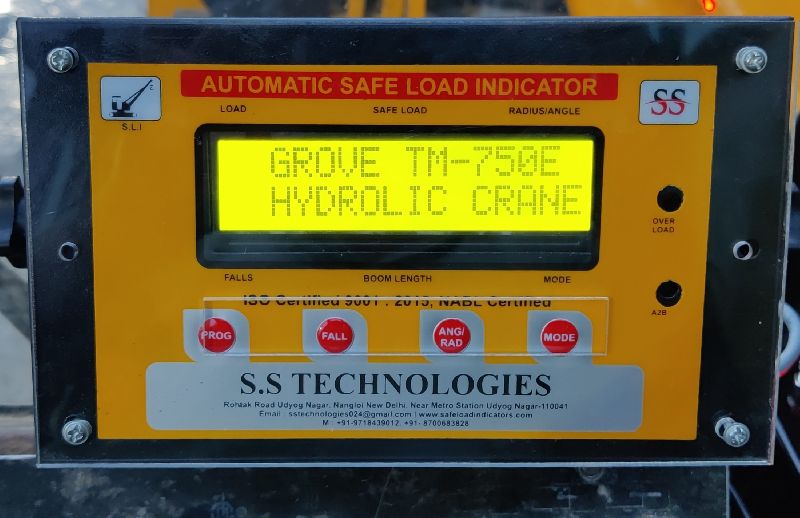 S.S TECHNOLOGIES Battery Use crane load indicator, Display Type : Digital