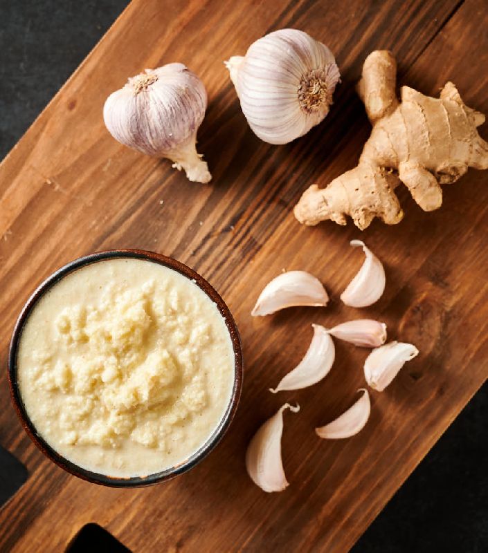 Ginger garlic paste, Certification : FSSAI Certified