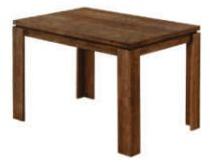 48x32x30.5 Inch Wooden Dining Table
