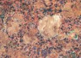 Polished Copper Silk Granite Slab, for Vanity Tops, Kitchen Countertops, Width : 0-1 Feet, 1-2 Feet