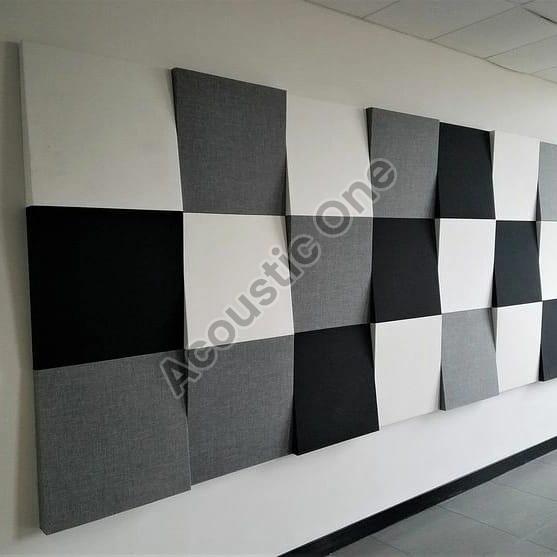 Rectangular Mineral Wool Designer Acoustic Panel, Color : Multi Color