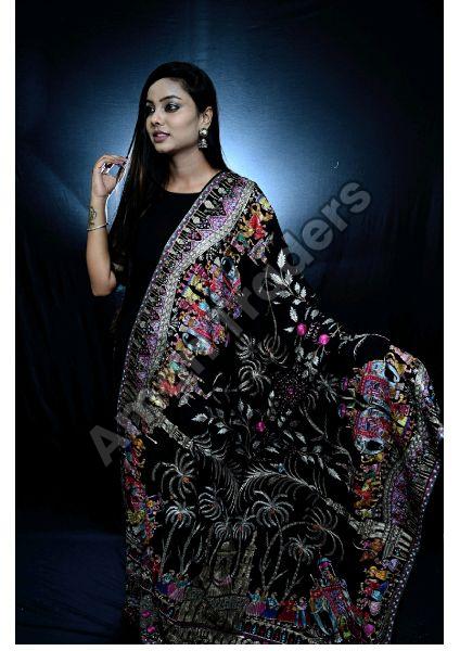 ahujasons kalamkari shawls