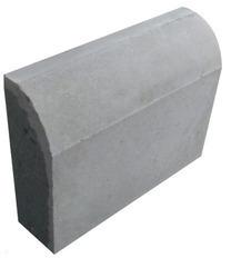 Polished Plain Concrete Kerb Stones, Size : Standard