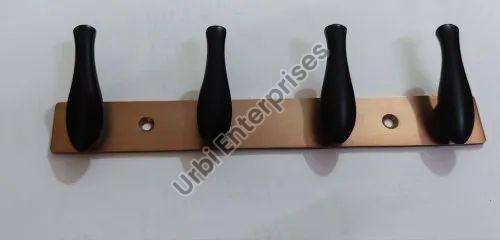 Stainless Steel Zorba Anchor Coat Hook, Color : Rose Gold