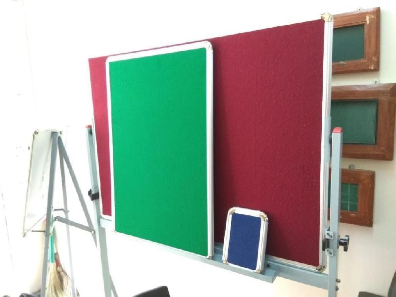 Rectangular Deluxe Notice Board, for College, Office, School, Feature : Durable, Easy To Fit