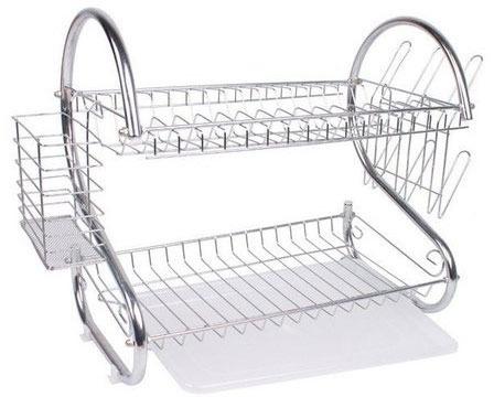Polished Stainless Steel Dish Rack, Feature : Durable, High Quality