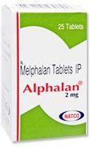 Alphalan 2mg Tablets, Type Of Medicines : Allopathic