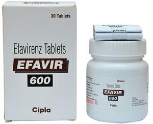 Efavir 600mg Tablets, Type Of Medicines : Allopathic